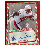 2022 Leaf Ben Coates Autograph Card