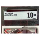 2024 Bowman Elly De La Cruz Rookie Card - SGC 10