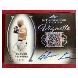 2022 Leaf Glover Teixeira Autograph Card - #d/25