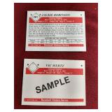 1979 TCMA The 1950’s Complete Set (291+)