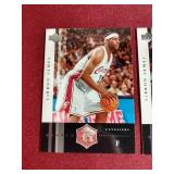 (2) 2004 Upper Deck 2nd Year LeBron James Cards