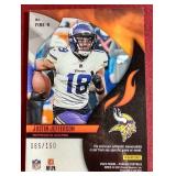 2023 Phoenix Justin Jefferson Jersey Card - #d/150