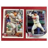 (2) Luke Keaschall Rookie Cards