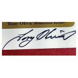 2001 Fleer Greats of the Game Tony Oliva Autograph