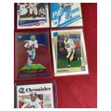 (10) Quarterback Cards
