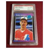 1989 Donruss Randy Johnson Rookie Card - PSA 8