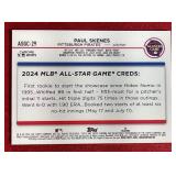 2024 Topps Chrome Paul Skenes Rookie Refractor Card