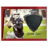 2021 Luminance Derek Carr Jumbo Patch Card