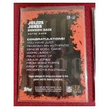 (2) Game-Used Football Jersey Cards