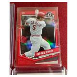 (4) Numbered Baseball Cards - All HOFers