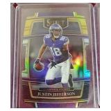 (8) 2021 Select ALL DIFFERENT Justin Jefferson Cards - (7) Prizms!