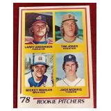 1978 Topps Jack Morris Rookie Card