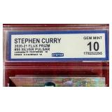 2020-21 Flux Stephen Curry Silver Pulsar - CCG 10