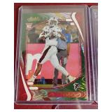 (3) Numbered Football Cards