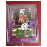 (3) Numbered Football Cards