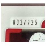 (3) Numbered Football Cards