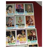 (40) 1973-74 Topps Basketball Cards - Higher Grade