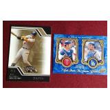 (2) Numbered Joe Mauer Cards