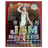 2023-24 Mosaic Victor Wembanyama Jam Masters Prizm Rookie Card