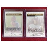 (2) 2002 Just Minors Joe Mauer Prospect Cards