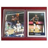 (2) Anthony Edwards Rookie Cards