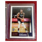 (2) Anthony Edwards Rookie Cards