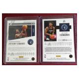 (2) Anthony Edwards Rookie Cards