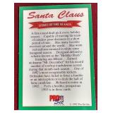 1992 Pro Set Football Santa Claus Card