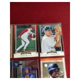 (10) Numbered Baseball Cards