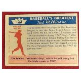 1959 Fleer Ted Williams Card