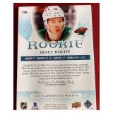 Sweet 2022-23 Artifacts Matt Boldy Double Patch Rookie Card - #d/25