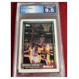 Slabbed 1992 Topps Michael Jordan Card