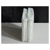 2 Pack Annie Selke Washed Linen Quilted Sham Set