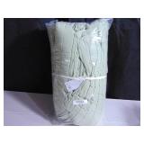 Full/Queen French Linen Channel Stitch Quilt & Sham Set | BOKSER HOME Matcha