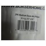 2 Pack Medium Down Alternative Bed Pillow | BOKSER HOME