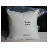 26" x 26" Euro Down Alternative White Bed Pillow Insert | BOKSER HOME