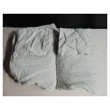 Queen Size 100% French Linen Sheet Set - Pebble Heather Gray | BOKSER HOME