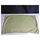 Casaluna Green Duvet Cover and Shams King size Rayon/Linen/Cotton