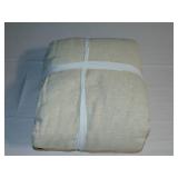 100% French Linen Fitted Sheet and Flat. King Size - Putty Heather | BOKSER HOME