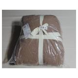 KING Size- Clove 100% French Linen Sheet Set | BOKSER HOME - WASHED