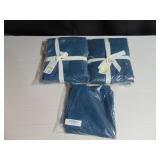 Baltic Color 100% French Linen-2 King Fitted Sheet-2 King Flat-1 Set of 2 STANDARD Duvet Covers | BOKSER HOME