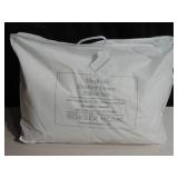 1 Medium White Duck Feather & Down Bed Pillow | BOKSER HOME