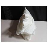 1 Medium White Duck Feather & Down Bed Pillow | BOKSER HOME