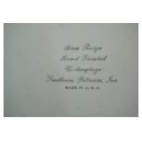 Vintage Blue Ridge Hand Painted plate set,(8) 9", (12) 8",(5) 6", (1) platter