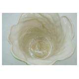 Vintage Cabbage Leaf Canister, 11" x 9.5"