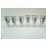 Vintage pillivuyt France  Porcelain Mazagran cups (6)