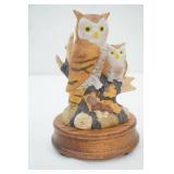Vintage San Francisco Music box company Owls