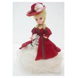 vintage Bradley Big eyed doll 14" tall