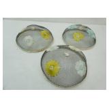 Vintage Picnic dish plate bug protectors (3)