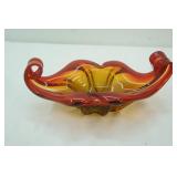 Vintage Italian Murano art glass bowl